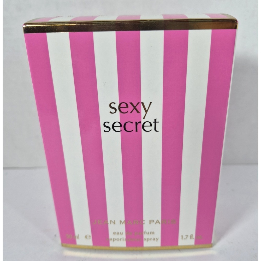 Jean Marc Paris Sexy Secret Perfume Women 1.7oz Pink New Gourmand Floral Spray